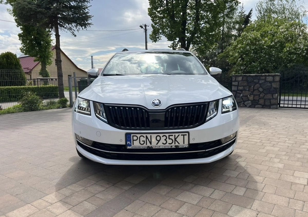 Skoda Octavia cena 71999 przebieg: 115000, rok produkcji 2018 z Kąty Wrocławskie małe 529